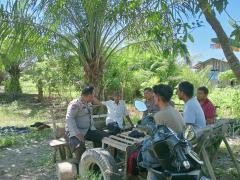 Jajaran Binmas Rumbai Duduk Bersama Warga, Upaya Wujudkan Pilkada 2024 Damai Sejuk dan Kondusif 